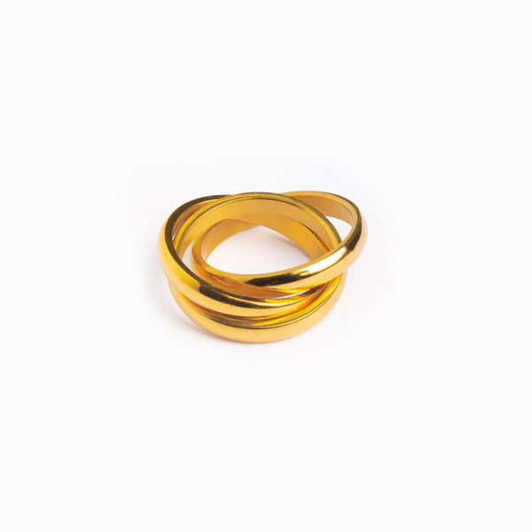 Havana Curb Ring - Gold