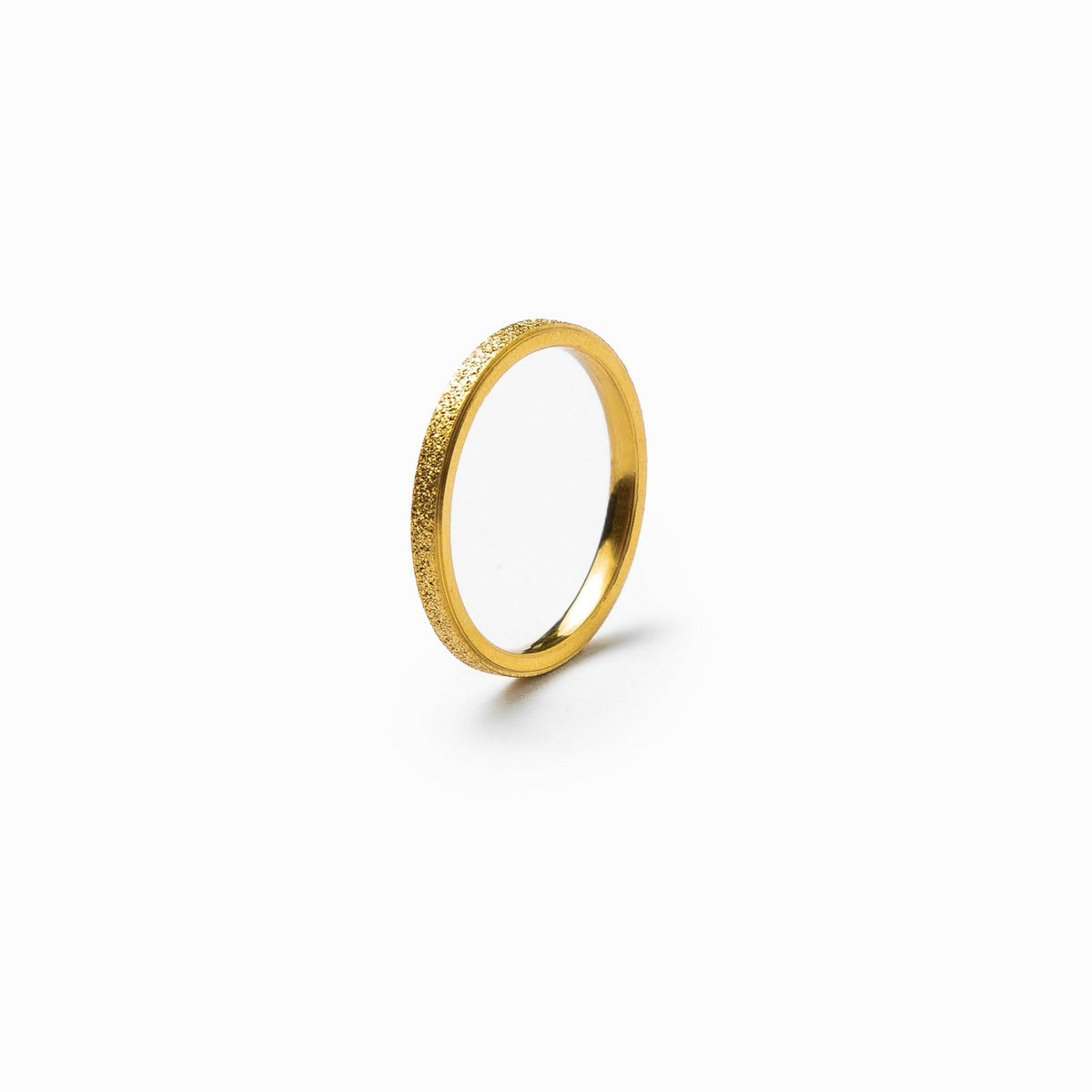 Anel Leuven em Ouro - Superfície Elegante