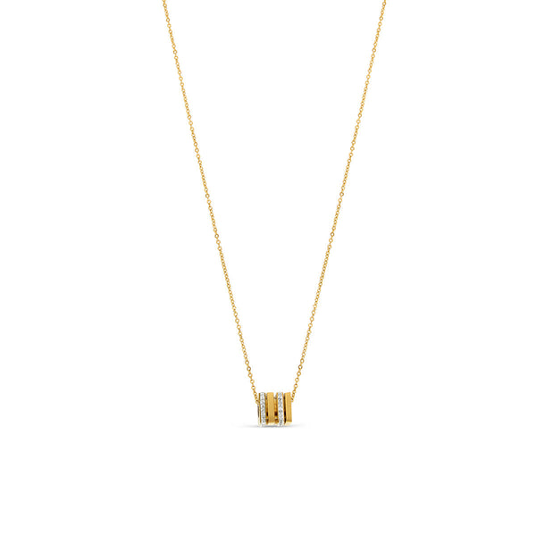 Colar de Rubi - Ouro