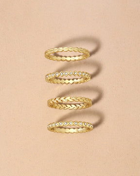 Conjunto de Mini Anéis