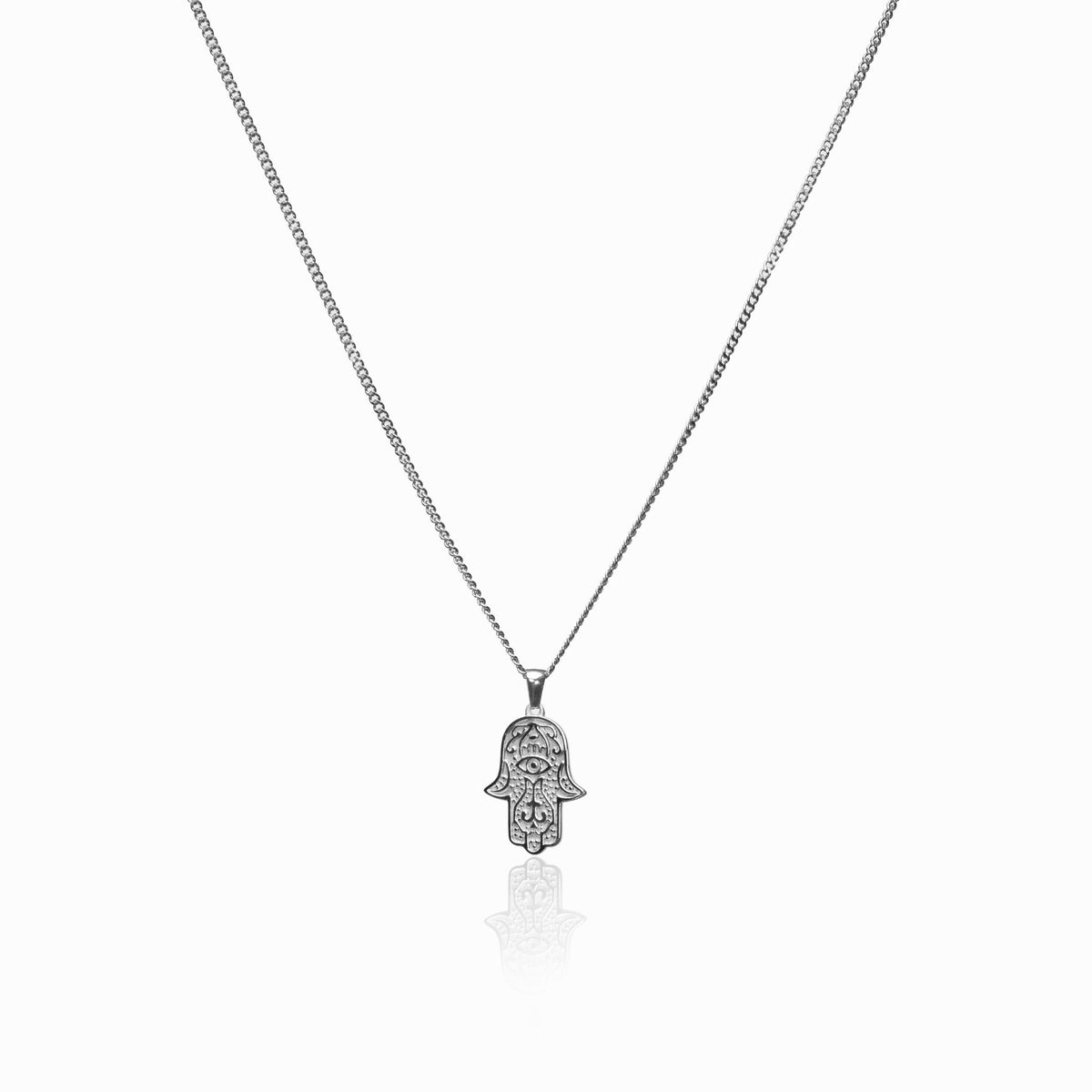 Colar Hamsa em Prata