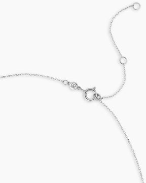 Colar com Cruz de Diamante