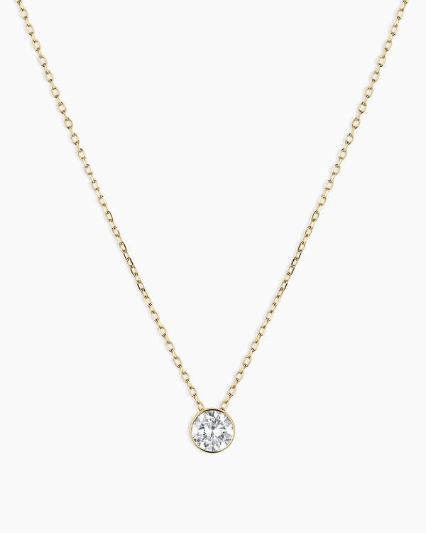 Colar Halo com Diamantes