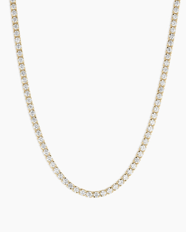 Colar de Corrente com Diamante