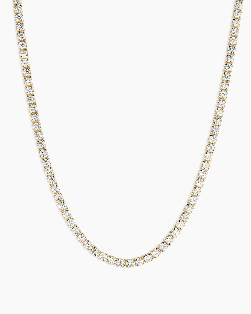 Colar de Corrente com Diamante