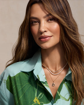 Colar de Corrente com Diamante