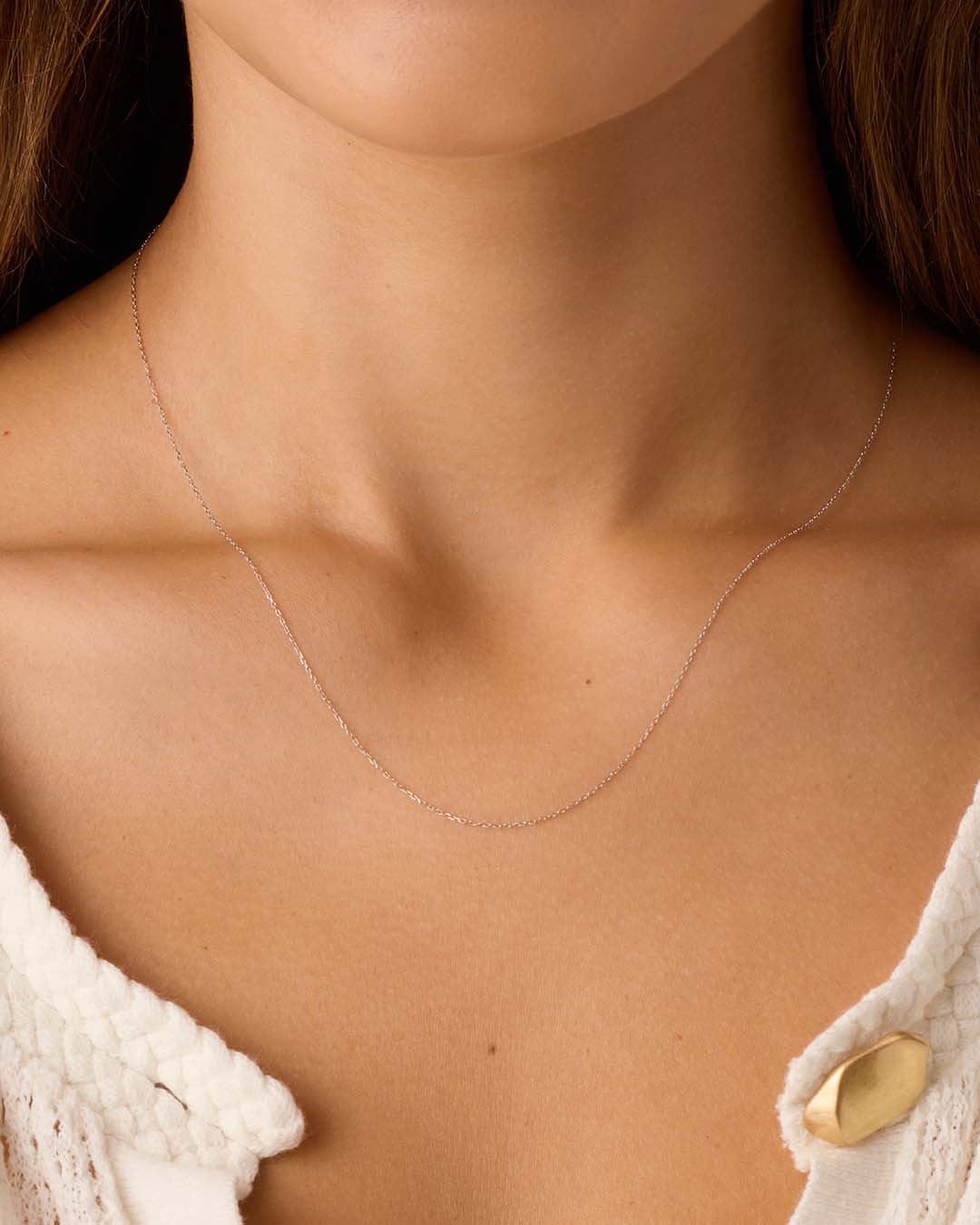 Corrente Simples em Ouro 14k
