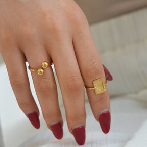 Anel de Tênis em Ouro