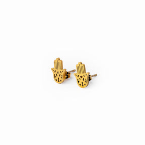Brincos Hamsa em Ouro