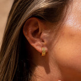 Brincos de Argola em Ouro - Estilo Pulseira