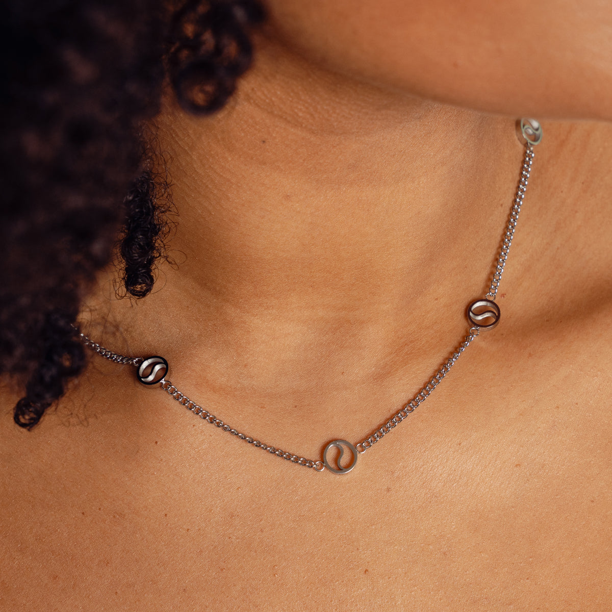 Colar Pendante em Prata - Design Serra