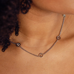 Colar Pendante em Prata - Design Serra