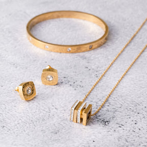 Colar de Rubi - Ouro