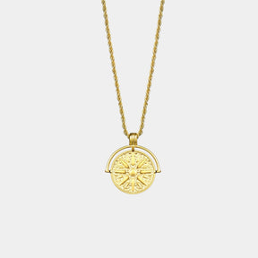 Colar Sol Dourado