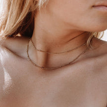Colar Choker em Camadas