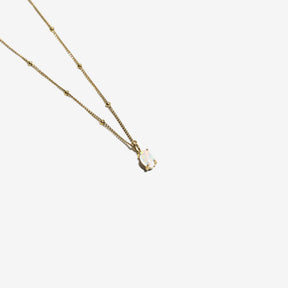 Colar com Pedra Retangular