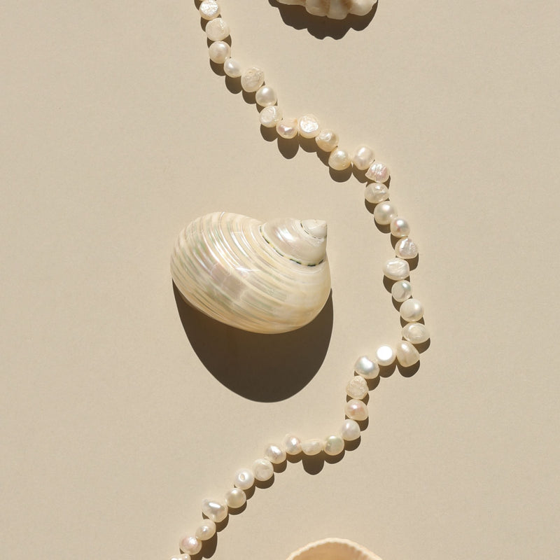 Choker de Pérolas de Água Doce