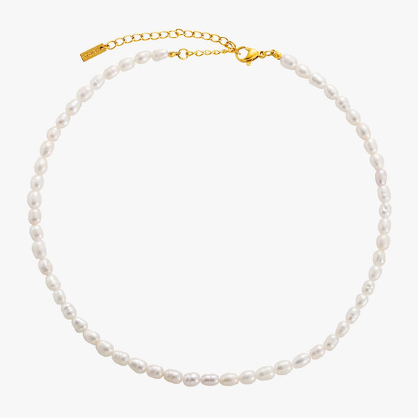 Choker de Pérolas de Água Doce