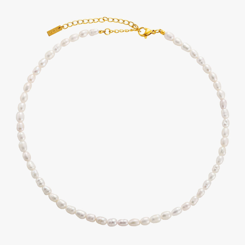Choker de Pérolas de Água Doce